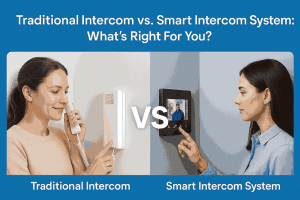Smart Intercoms and Traditional Intercoms