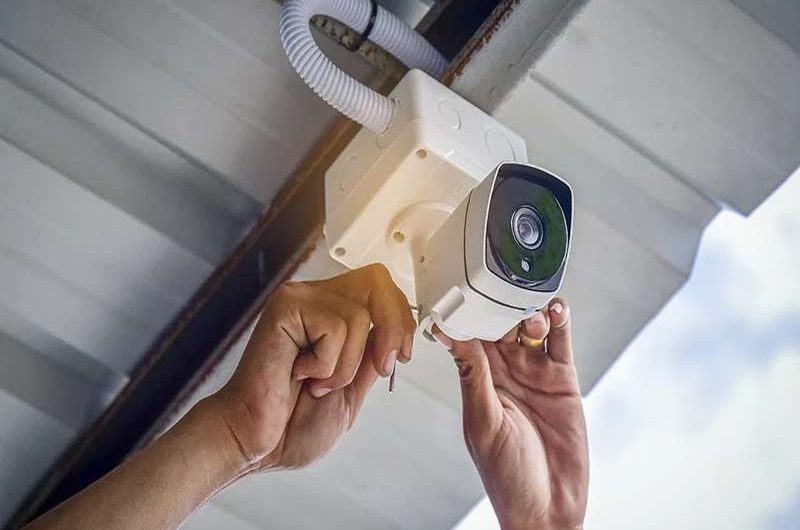 Technician-installing